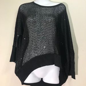 Drop Shoulder Contrast Formal Sweater